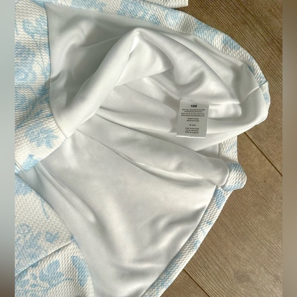 Nanette Baby 18 Month Toile Tulle Dress & Matching Peacoat Jacket- RARE - Picture 7 of 16